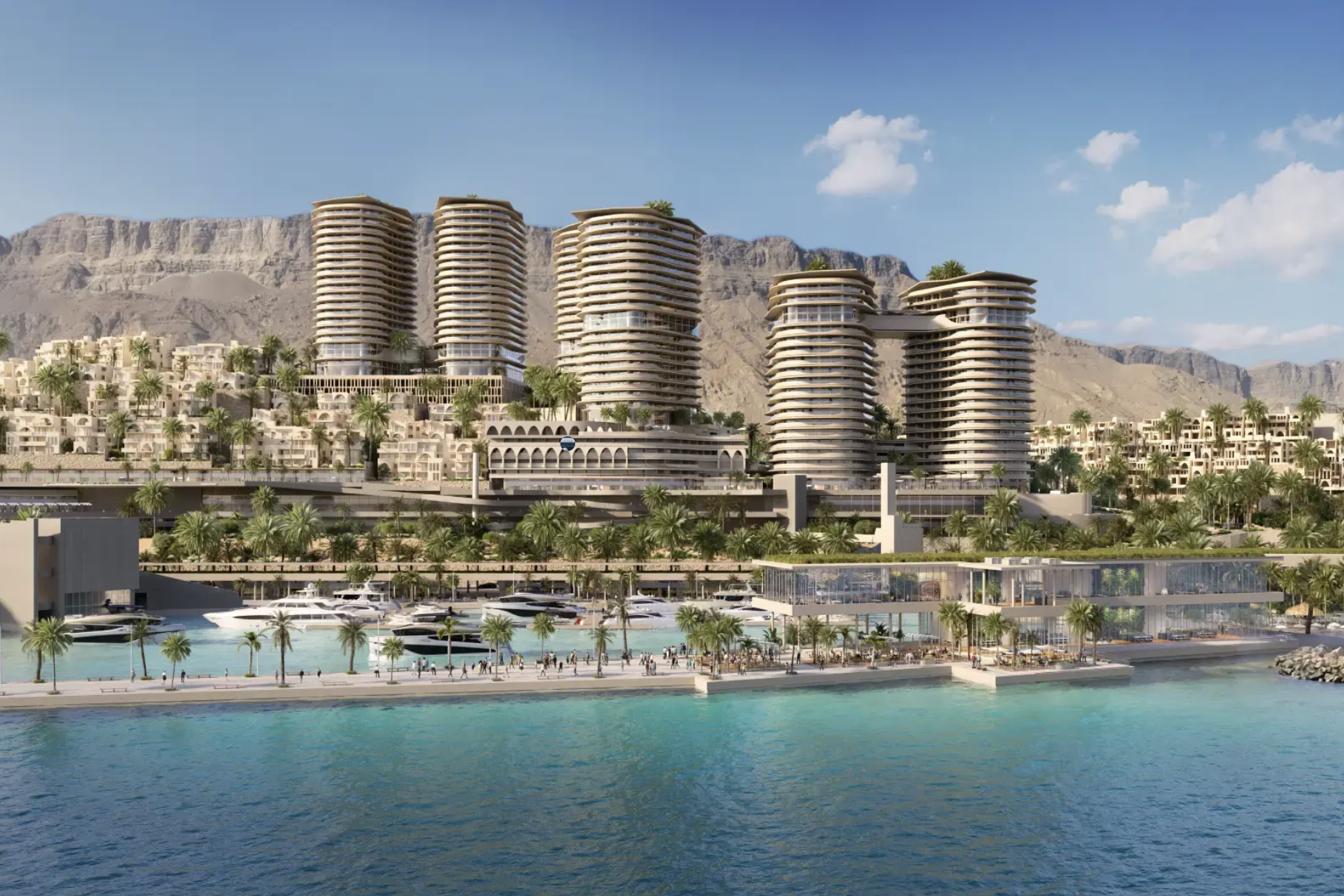 Il Monte Galala render